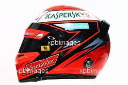 The helmet of Kimi Raikkonen (FIN) Ferrari. 17.03.2016. Formula 1 World Championship, Rd 1, Australian Grand Prix, Albert Park, Melbourne, Australia, Preparation Day.