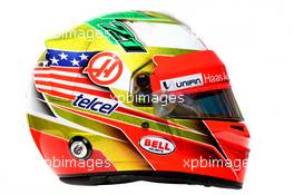 The helmet of Esteban Gutierrez (MEX) Haas F1 Team. 17.03.2016. Formula 1 World Championship, Rd 1, Australian Grand Prix, Albert Park, Melbourne, Australia, Preparation Day.