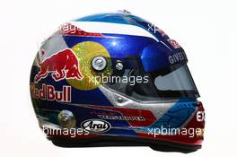 The helmet of Max Verstappen (NLD) Scuderia Toro Rosso. 17.03.2016. Formula 1 World Championship, Rd 1, Australian Grand Prix, Albert Park, Melbourne, Australia, Preparation Day.