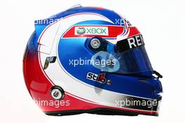 The helmet of Jolyon Palmer (GBR) Renault Sport F1 Team. 17.03.2016. Formula 1 World Championship, Rd 1, Australian Grand Prix, Albert Park, Melbourne, Australia, Preparation Day.