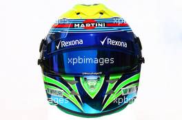 The helmet of Felipe Massa (BRA) Williams. 17.03.2016. Formula 1 World Championship, Rd 1, Australian Grand Prix, Albert Park, Melbourne, Australia, Preparation Day.