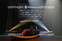 The Renault Sport F1 Team RS16 livery reveal. 16.03.2016. Formula 1 World Championship, Rd 1, Australian Grand Prix, Albert Park, Melbourne, Australia, Preparation Day.