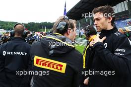 Jolyon Palmer (GBR) Renault Sport F1 Team on the grid. 03.07.2016. Formula 1 World Championship, Rd 9, Austrian Grand Prix, Spielberg, Austria, Race Day.