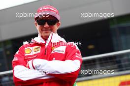 Kimi Raikkonen (FIN) Ferrari on the drivers parade. 03.07.2016. Formula 1 World Championship, Rd 9, Austrian Grand Prix, Spielberg, Austria, Race Day.