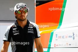 Sergio Perez (MEX) Sahara Force India F1. 30.06.2016. Formula 1 World Championship, Rd 9, Austrian Grand Prix, Spielberg, Austria, Preparation Day.