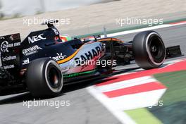  Alfonso Celis (MEX), Force India  18.05.2016. Formula One In-Season Testing, Day Two, Barcelona, Spain. Wednesday.