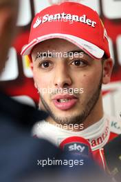 Antonio Fuoco (ITA), Scuderia Ferrari   18.05.2016. Formula One In-Season Testing, Day Two, Barcelona, Spain. Wednesday.