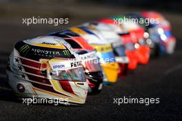 Bell Helmets, Lewis Hamilton (GBR), Mercedes AMG F1 Team  26.08.2016. Formula 1 World Championship, Rd 13, Belgian Grand Prix, Spa Francorchamps, Belgium, Practice Day.