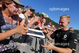 Kevin Magnussen (DEN), Renault Sport F1 Team  25.08.2016. Formula 1 World Championship, Rd 13, Belgian Grand Prix, Spa Francorchamps, Belgium, Preparation Day.