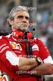 Maurizio Arrivabene (ITA) Ferrari Team Principal on the grid. 03.04.2016. Formula 1 World Championship, Rd 2, Bahrain Grand Prix, Sakhir, Bahrain, Race Day.