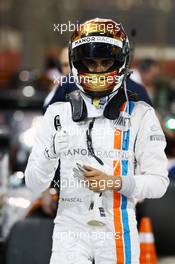 Pascal Wehrlein (GER) Manor Racing in parc ferme. 03.04.2016. Formula 1 World Championship, Rd 2, Bahrain Grand Prix, Sakhir, Bahrain, Race Day.