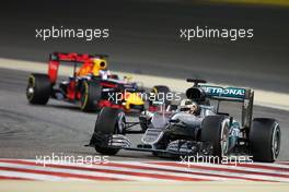 Lewis Hamilton (GBR) Mercedes AMG F1 W07 Hybrid. 03.04.2016. Formula 1 World Championship, Rd 2, Bahrain Grand Prix, Sakhir, Bahrain, Race Day.