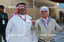 Bernie Ecclestone (GBR). 03.04.2016. Formula 1 World Championship, Rd 2, Bahrain Grand Prix, Sakhir, Bahrain, Race Day.