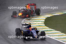 Felipe Nasr (BRA) Sauber C35. 13.11.2016. Formula 1 World Championship, Rd 20, Brazilian Grand Prix, Sao Paulo, Brazil, Race Day.