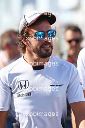 Fernando Alonso (ESP) McLaren. 10.06.2016. Formula 1 World Championship, Rd 7, Canadian Grand Prix, Montreal, Canada, Practice Day.