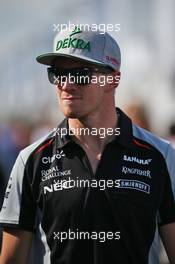 Nico Hulkenberg (GER) Sahara Force India F1. 10.06.2016. Formula 1 World Championship, Rd 7, Canadian Grand Prix, Montreal, Canada, Practice Day.