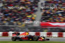Max Verstappen (NLD) Red Bull Racing RB12. 12.06.2016. Formula 1 World Championship, Rd 7, Canadian Grand Prix, Montreal, Canada, Race Day.