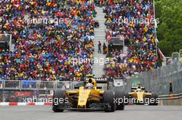 Jolyon Palmer (GBR) Renault Sport F1 Team RS16. 12.06.2016. Formula 1 World Championship, Rd 7, Canadian Grand Prix, Montreal, Canada, Race Day.