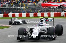 Valtteri Bottas (FIN) Williams FW38. 12.06.2016. Formula 1 World Championship, Rd 7, Canadian Grand Prix, Montreal, Canada, Race Day.