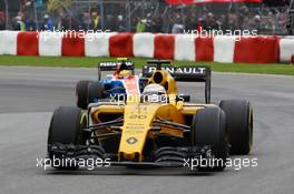 Kevin Magnussen (DEN) Renault Sport F1 Team RS16. 12.06.2016. Formula 1 World Championship, Rd 7, Canadian Grand Prix, Montreal, Canada, Race Day.