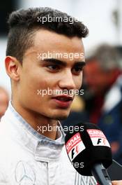 Pascal Wehrlein (GER) Manor Racing with the media. 11.06.2016. Formula 1 World Championship, Rd 7, Canadian Grand Prix, Montreal, Canada, Qualifying Day.