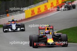 Max Verstappen (NLD) Red Bull Racing RB12. 11.06.2016. Formula 1 World Championship, Rd 7, Canadian Grand Prix, Montreal, Canada, Qualifying Day.