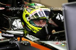 Sergio Perez (MEX) Sahara Force India F1 VJM09. 11.06.2016. Formula 1 World Championship, Rd 7, Canadian Grand Prix, Montreal, Canada, Qualifying Day.