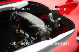 Sebastian Vettel (GER) Ferrari SF16-H steering wheel and cockpit, nicknamed Margherita. 09.06.2016. Formula 1 World Championship, Rd 7, Canadian Grand Prix, Montreal, Canada, Preparation Day.