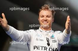 Race winner Nico Rosberg (GER) Mercedes AMG F1 celebrates in parc ferme. 17.04.2016. Formula 1 World Championship, Rd 3, Chinese Grand Prix, Shanghai, China, Race Day.