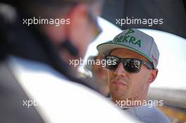 Nico Hulkenberg (GER), Sahara Force India  15.05.2016. Formula 1 World Championship, Rd 5, Spanish Grand Prix, Barcelona, Spain, Race Day.