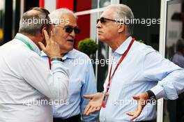 Piero Ferrari (ITA) Ferrari Vice-President (Right). 14.05.2016. Formula 1 World Championship, Rd 5, Spanish Grand Prix, Barcelona, Spain, Qualifying Day.
