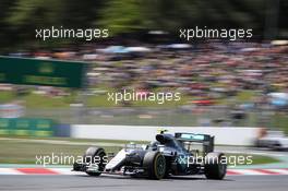 Nico Rosberg (GER) Mercedes AMG F1 W07 Hybrid. 14.05.2016. Formula 1 World Championship, Rd 5, Spanish Grand Prix, Barcelona, Spain, Qualifying Day.