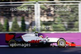 Esteban Gutierrez (MEX) Haas F1 Team VF-16. 19.06.2016. Formula 1 World Championship, Rd 8, European Grand Prix, Baku Street Circuit, Azerbaijan, Race Day.