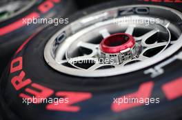 Pirelli tyres. 18.06.2016. Formula 1 World Championship, Rd 8, European Grand Prix, Baku Street Circuit, Azerbaijan, Qualifying Day.