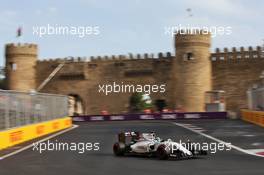 Felipe Massa (BRA) Williams FW38. 18.06.2016. Formula 1 World Championship, Rd 8, European Grand Prix, Baku Street Circuit, Azerbaijan, Qualifying Day.