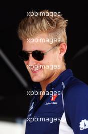 Marcus Ericsson (SWE) Sauber F1 Team. 18.06.2016. Formula 1 World Championship, Rd 8, European Grand Prix, Baku Street Circuit, Azerbaijan, Qualifying Day.