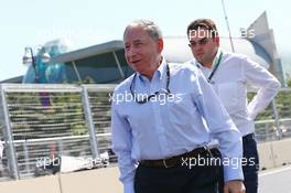 Jean Todt (FRA) FIA President. 19.06.2016. Formula 1 World Championship, Rd 8, European Grand Prix, Baku Street Circuit, Azerbaijan, Race Day.