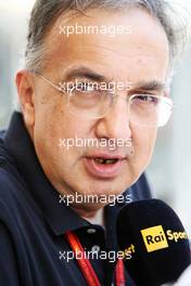 Sergio Marchionne (ITA), Ferrari President and CEO of Fiat Chrysler Automobiles. 19.06.2016. Formula 1 World Championship, Rd 8, European Grand Prix, Baku Street Circuit, Azerbaijan, Race Day.