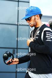 Lewis Hamilton (GBR) Mercedes AMG F1. 08.07.2016. Formula 1 World Championship, Rd 10, British Grand Prix, Silverstone, England, Practice Day.