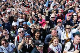 Fans. 10.07.2016. Formula 1 World Championship, Rd 10, British Grand Prix, Silverstone, England, Race Day.
