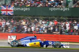 Felipe Nasr (BRA) Sauber C35. 10.07.2016. Formula 1 World Championship, Rd 10, British Grand Prix, Silverstone, England, Race Day.