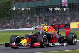 Max Verstappen (NLD) Red Bull Racing RB12. 10.07.2016. Formula 1 World Championship, Rd 10, British Grand Prix, Silverstone, England, Race Day.