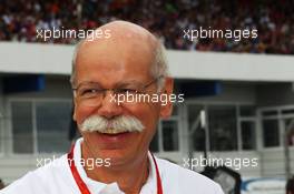 Dr. Dieter Zetsche (GER) Daimler AG CEO on the grid. 31.07.2016. Formula 1 World Championship, Rd 12, German Grand Prix, Hockenheim, Germany, Race Day.