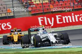 Valtteri Bottas (FIN) Williams FW38. 31.07.2016. Formula 1 World Championship, Rd 12, German Grand Prix, Hockenheim, Germany, Race Day.
