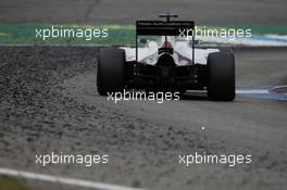 Romain Grosjean (FRA) Haas F1 Team VF-16. 31.07.2016. Formula 1 World Championship, Rd 12, German Grand Prix, Hockenheim, Germany, Race Day.