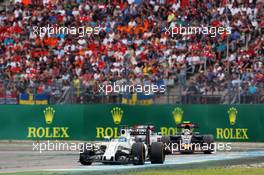 Felipe Massa (BRA) Williams FW38. 31.07.2016. Formula 1 World Championship, Rd 12, German Grand Prix, Hockenheim, Germany, Race Day.