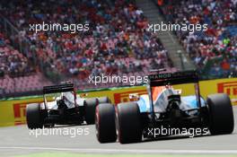 Esteban Gutierrez (MEX) Haas F1 Team VF-16. 30.07.2016. Formula 1 World Championship, Rd 12, German Grand Prix, Hockenheim, Germany, Qualifying Day.