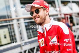 Sebastian Vettel (GER) Ferrari. 30.07.2016. Formula 1 World Championship, Rd 12, German Grand Prix, Hockenheim, Germany, Qualifying Day.