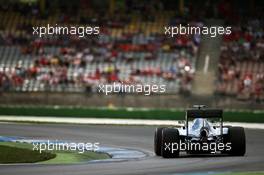 Lewis Hamilton (GBR) Mercedes AMG F1 W07 Hybrid. 30.07.2016. Formula 1 World Championship, Rd 12, German Grand Prix, Hockenheim, Germany, Qualifying Day.