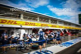 Williams practices a pit stop. 28.07.2016. Formula 1 World Championship, Rd 12, German Grand Prix, Hockenheim, Germany, Preparation Day.